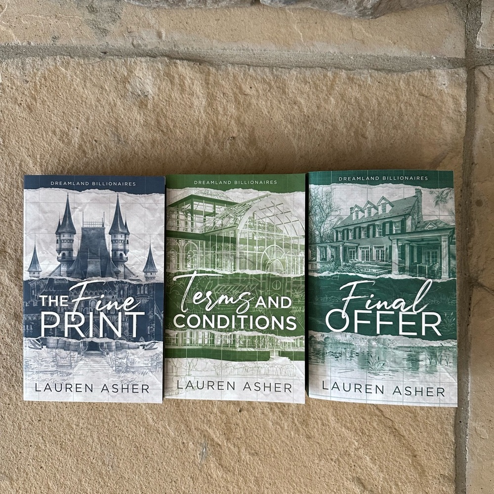 Full series of “Dreamland Billionaires” by Lauren Asher